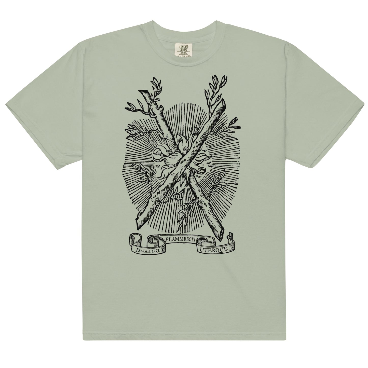 Both of Them Do Burn Heavyweight Graphic T-Shirt