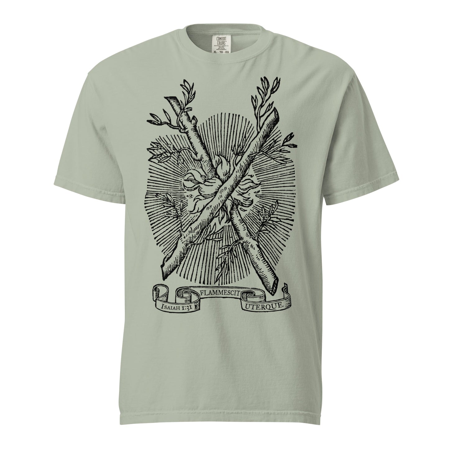 Both of Them Do Burn Heavyweight Graphic T-Shirt