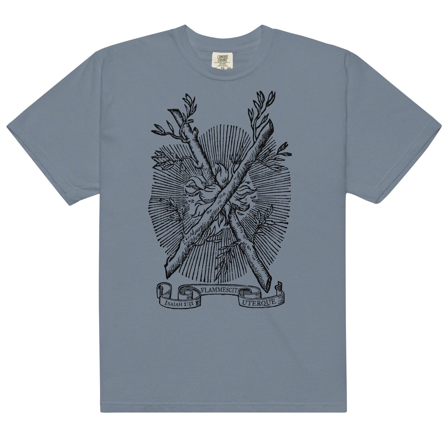 Both of Them Do Burn Heavyweight Graphic T-Shirt