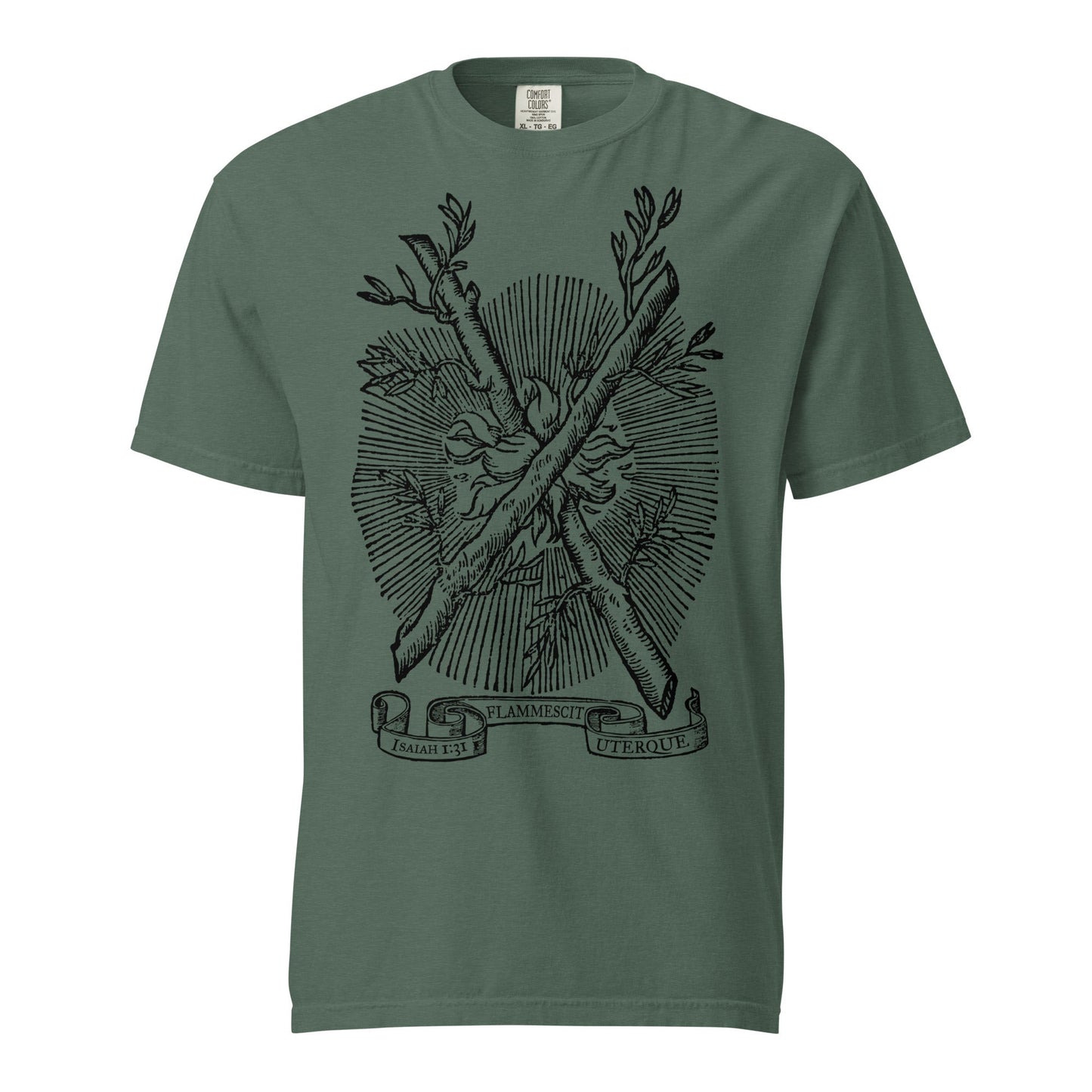 Both of Them Do Burn Heavyweight Graphic T-Shirt