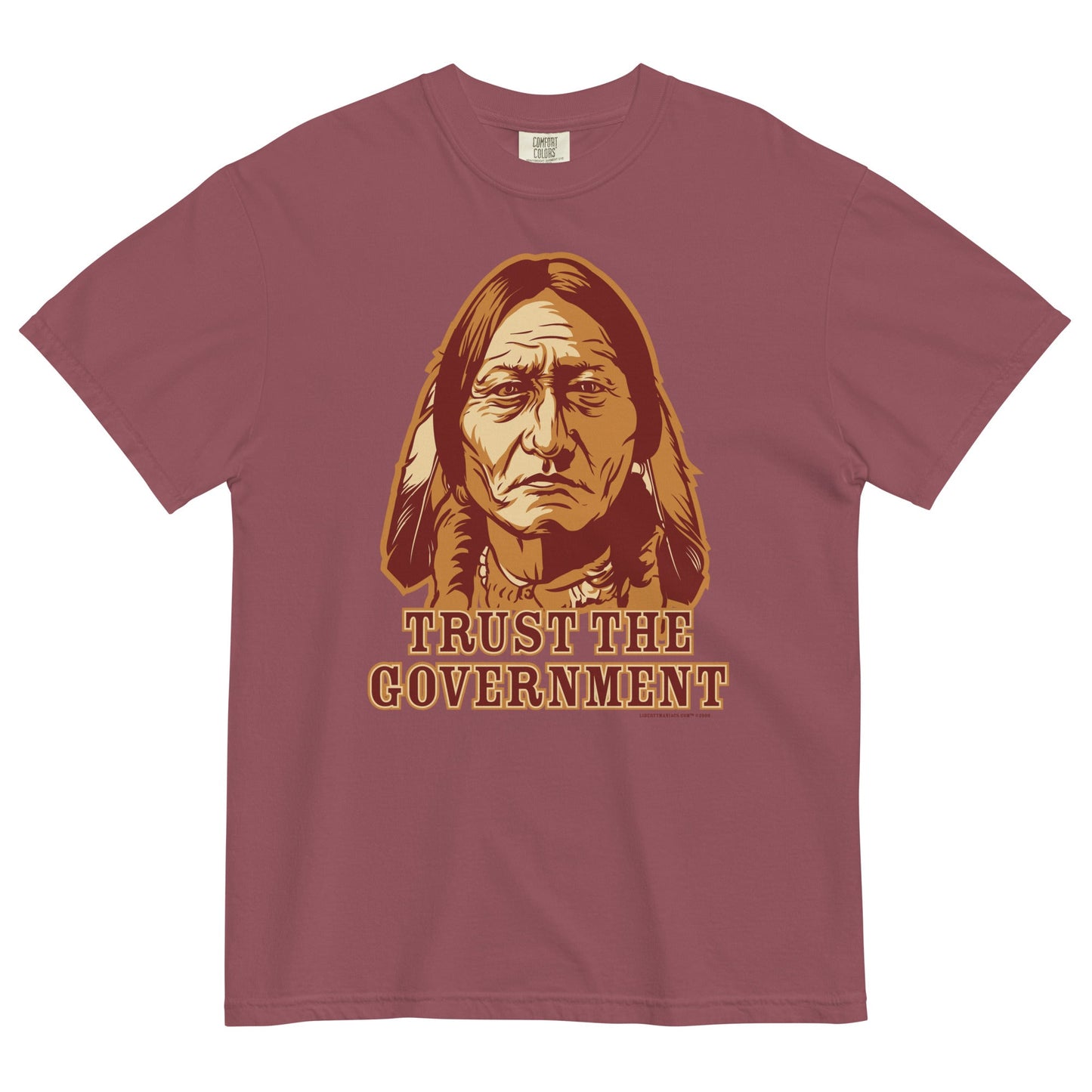 Trust the Government Sitting Bull Garment-Dyed Heavyweight T-shirt