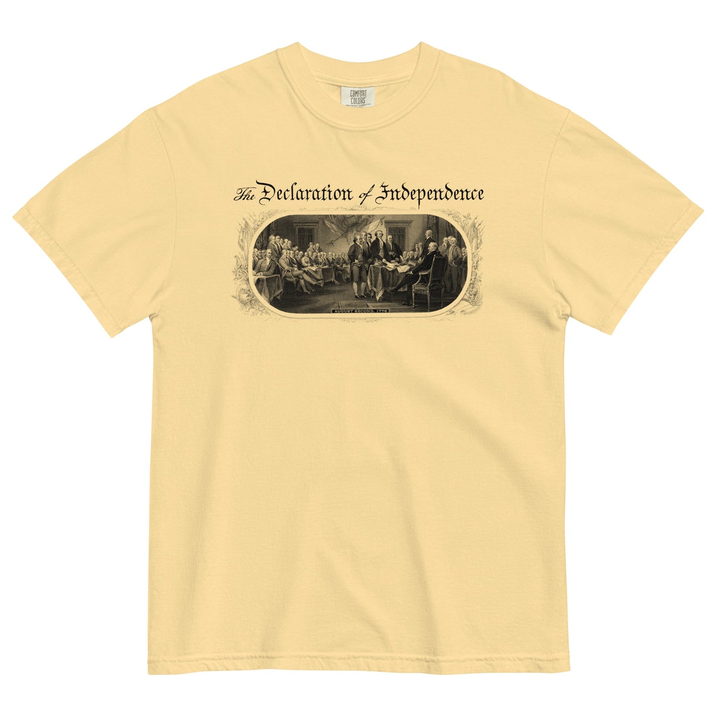 Declaration of Independence Garment-dyed Heavyweight T-Shirt