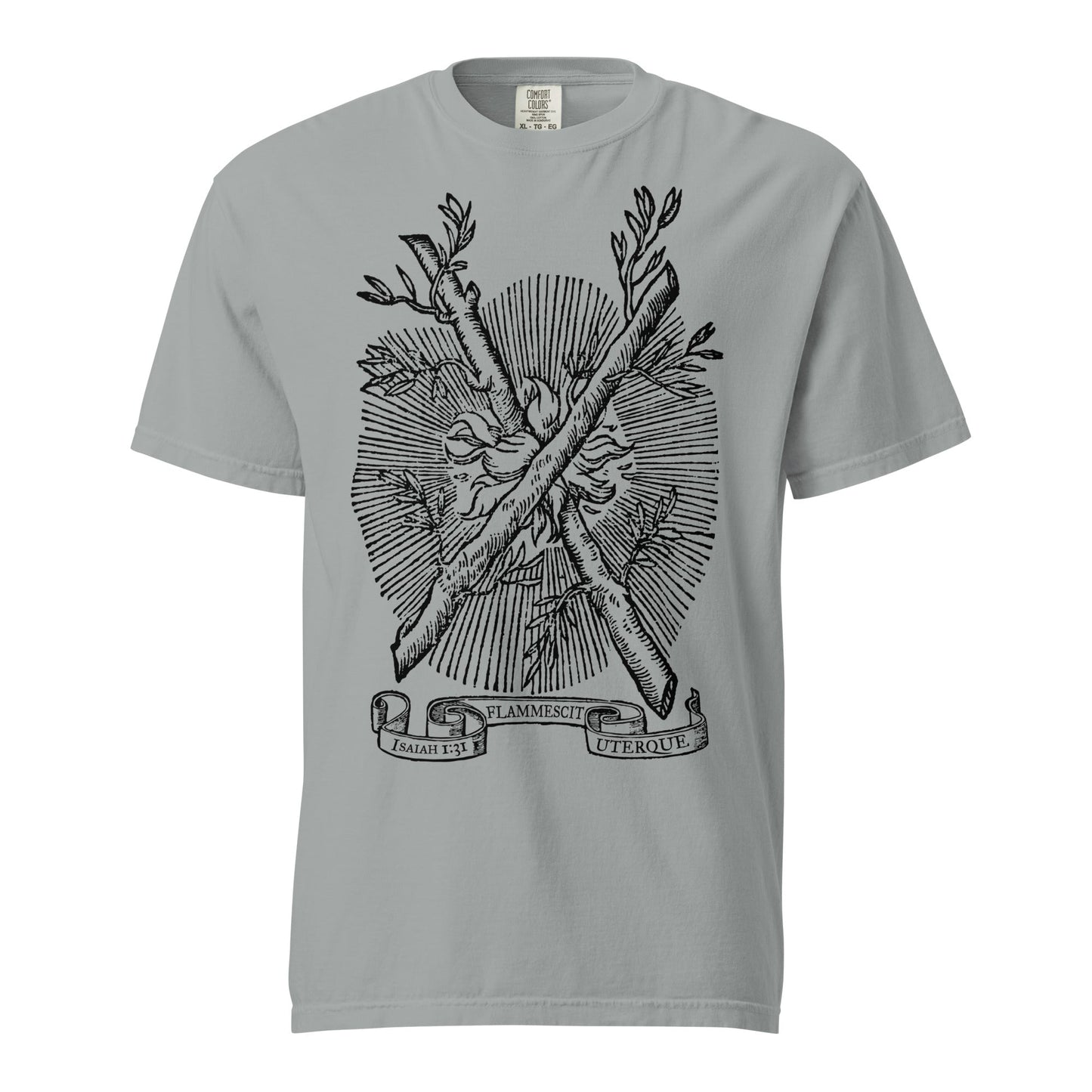 Both of Them Do Burn Heavyweight Graphic T-Shirt