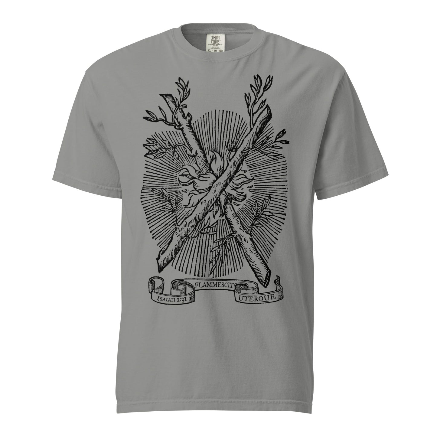 Both of Them Do Burn Heavyweight Graphic T-Shirt