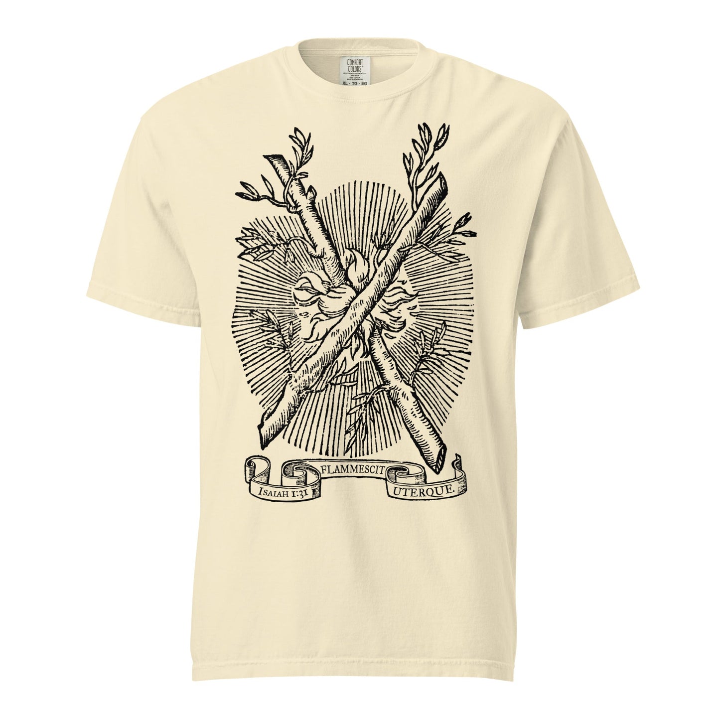 Both of Them Do Burn Heavyweight Graphic T-Shirt