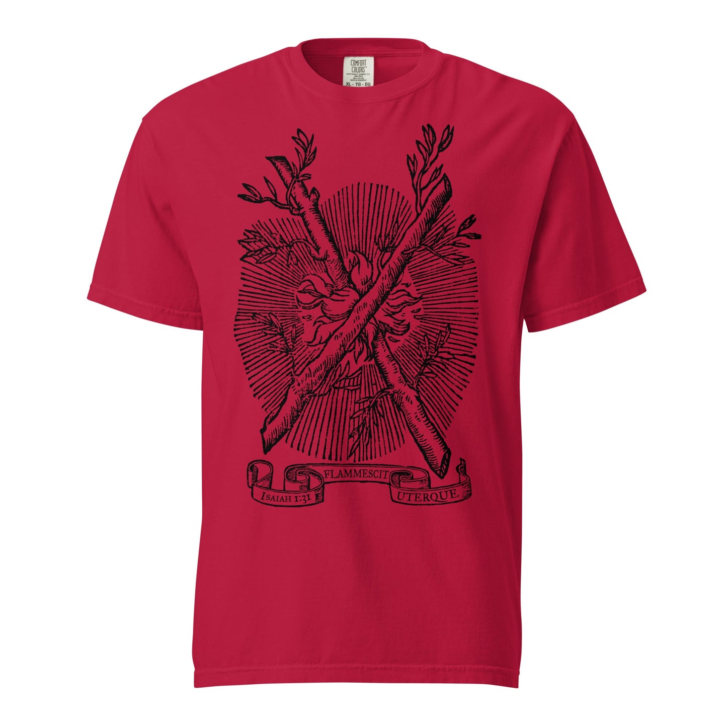 Both of Them Do Burn Heavyweight Graphic T-Shirt