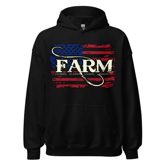 FARM Flag Hoodie - Black