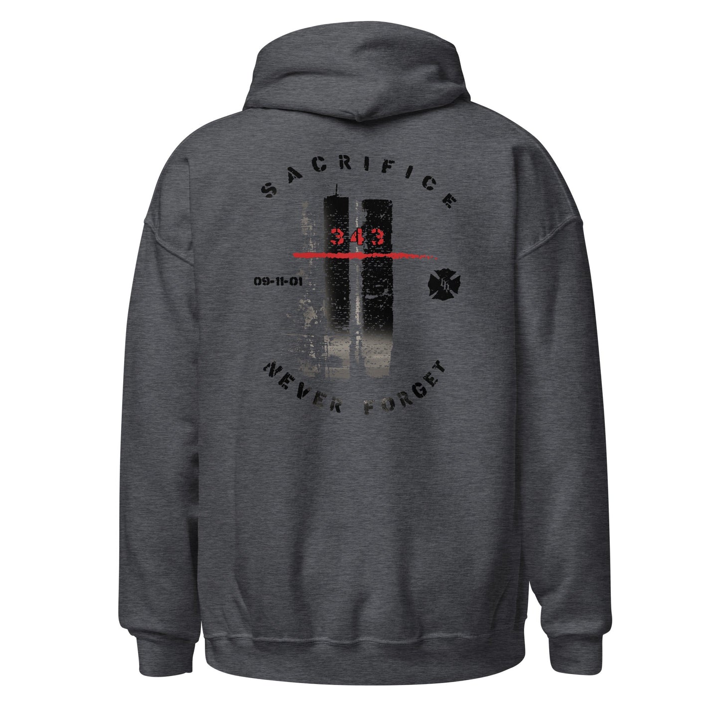 9/11 Never Forget 343 Twin Towers Hoodie