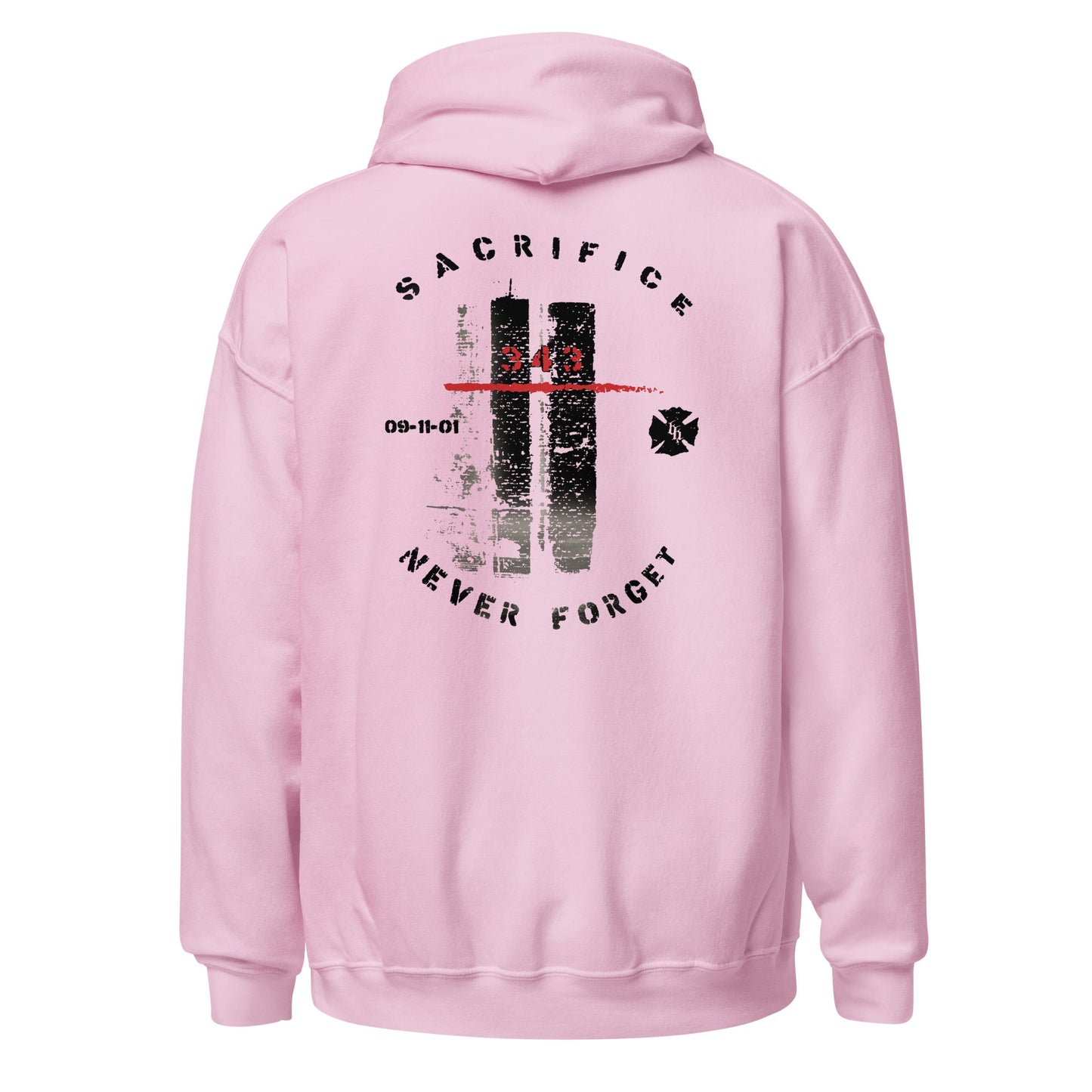 9/11 Never Forget 343 Twin Towers Hoodie