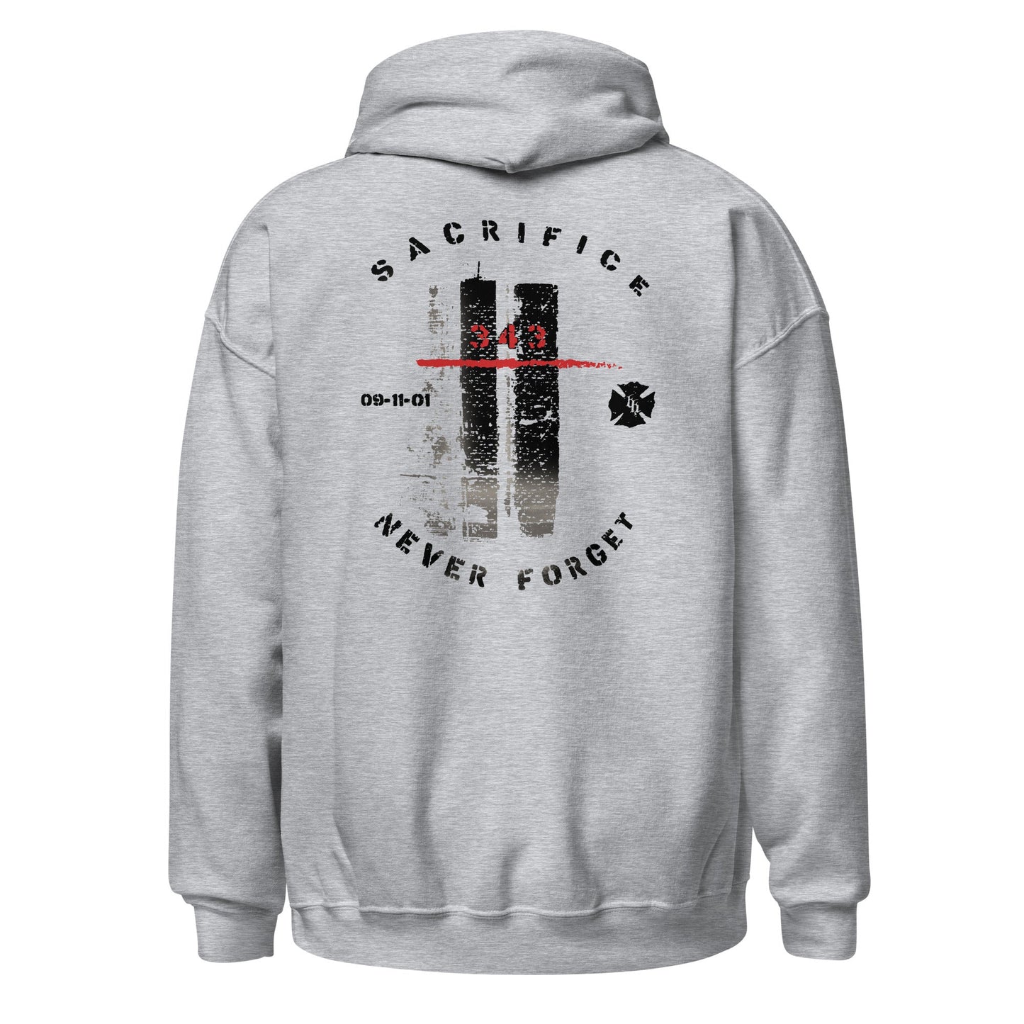 9/11 Never Forget 343 Twin Towers Hoodie