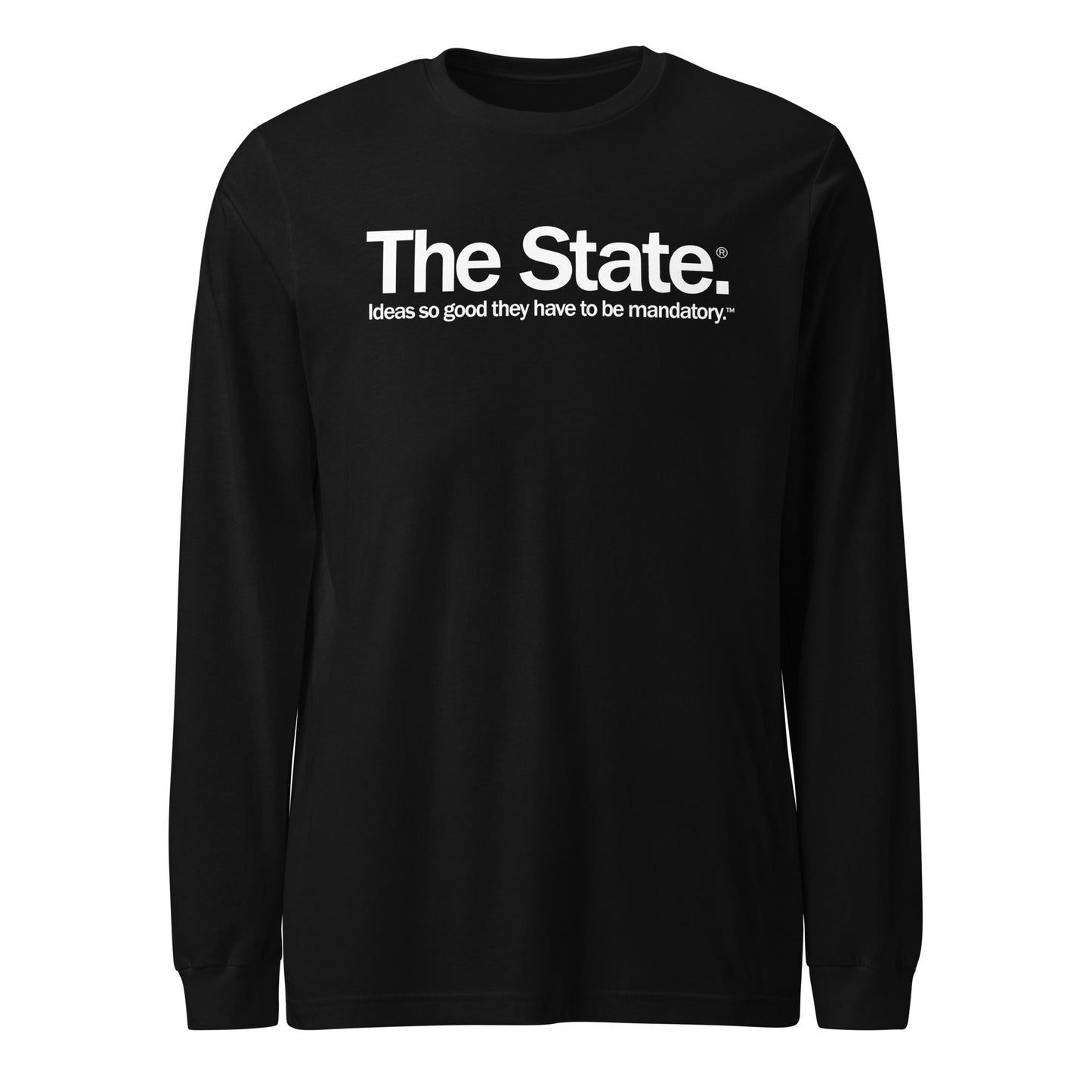 Mandatory Ideas Long Sleeve Statism T-shirt