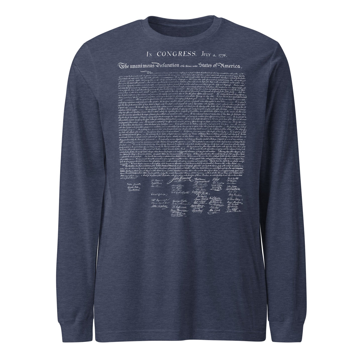 Declaration of Independence Long Sleeve Tee
