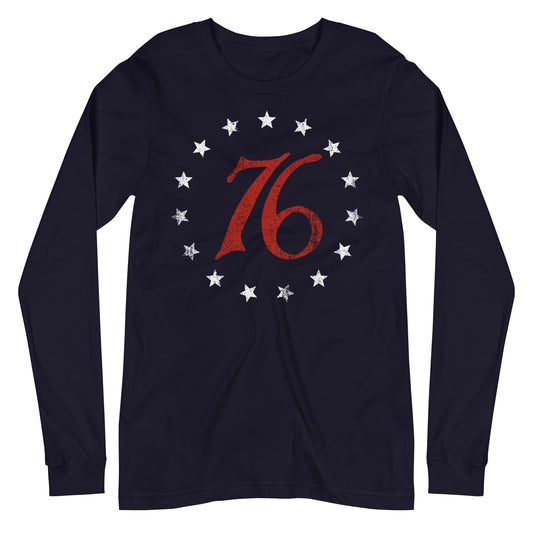 Spirit of 76 Long Sleeve Graphic T-Shirt