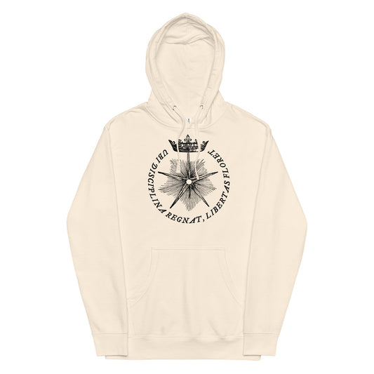 Where Discipline Reigns Liberty Flourishes Midweight Hoodie