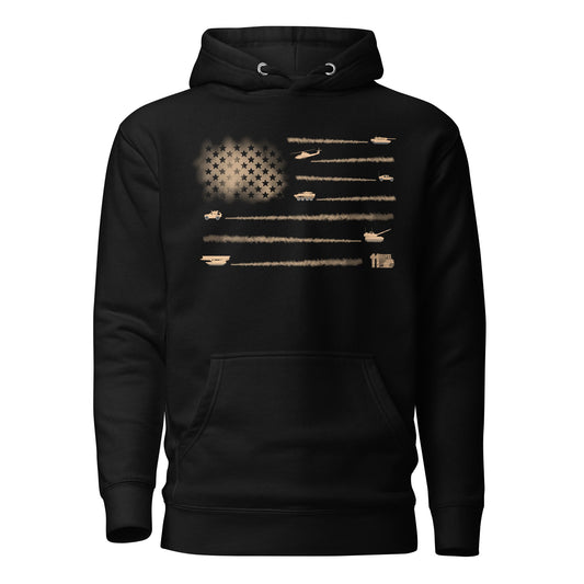 Desert Dust Flag Hoodie