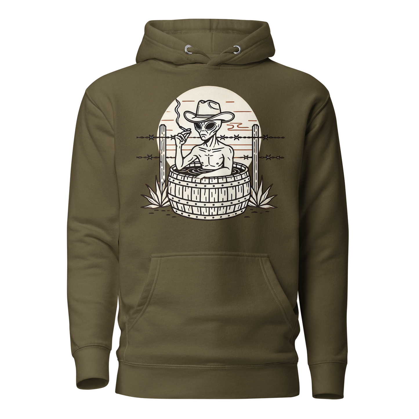 Stock Tank Smoke Graphic Hoodie