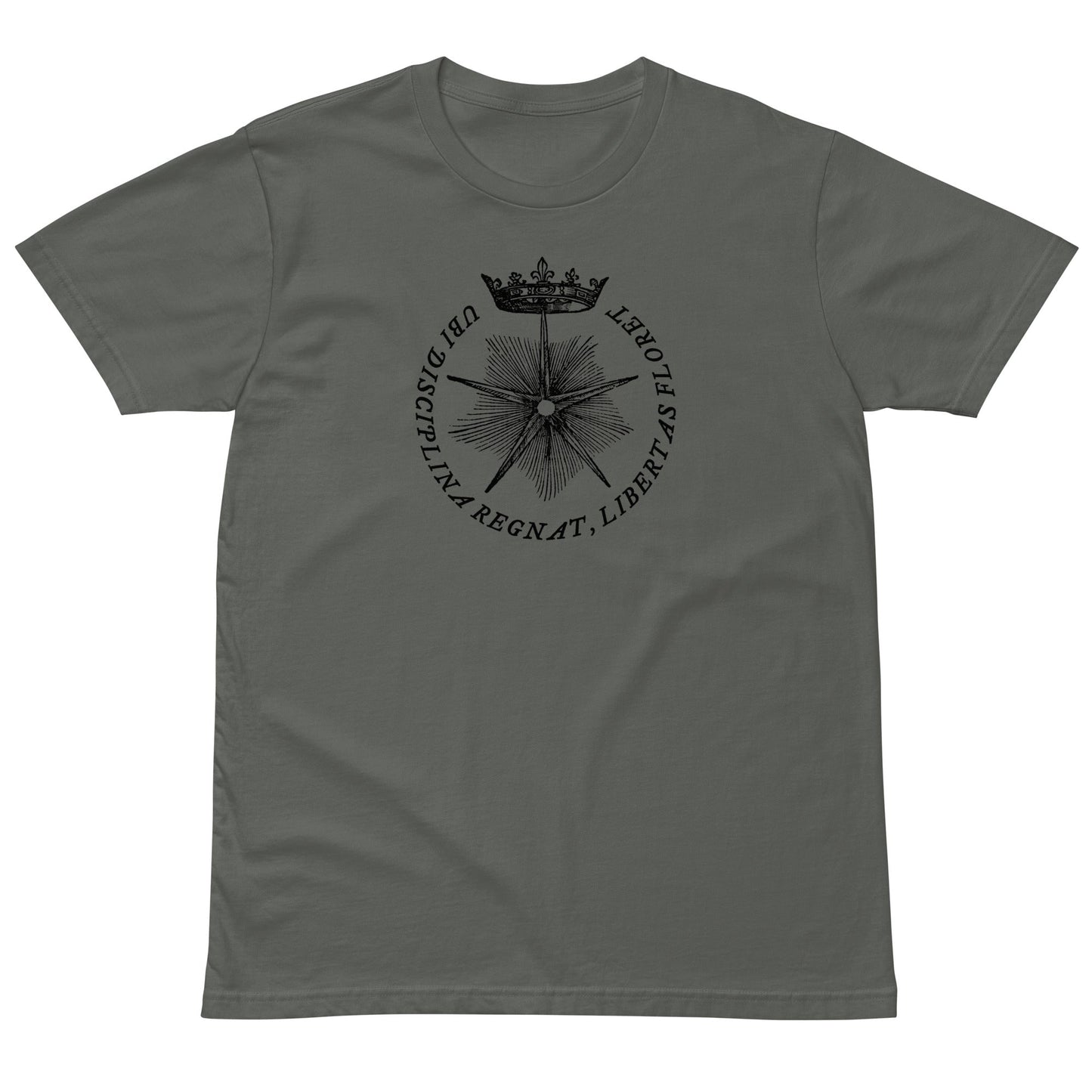 Where Discipline Reigns Liberty Flourishes Graphic T-Shirt