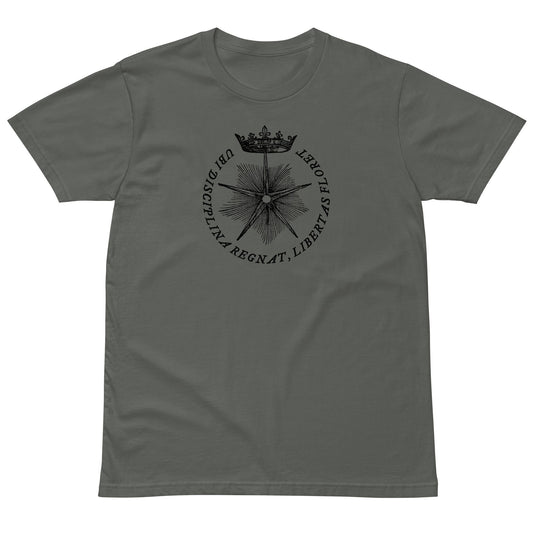 Where Discipline Reigns Liberty Flourishes Graphic T-Shirt