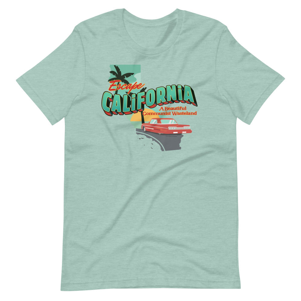 Escape California A Beautiful Communist Wasteland Short-Sleeve Unisex T-Shirt