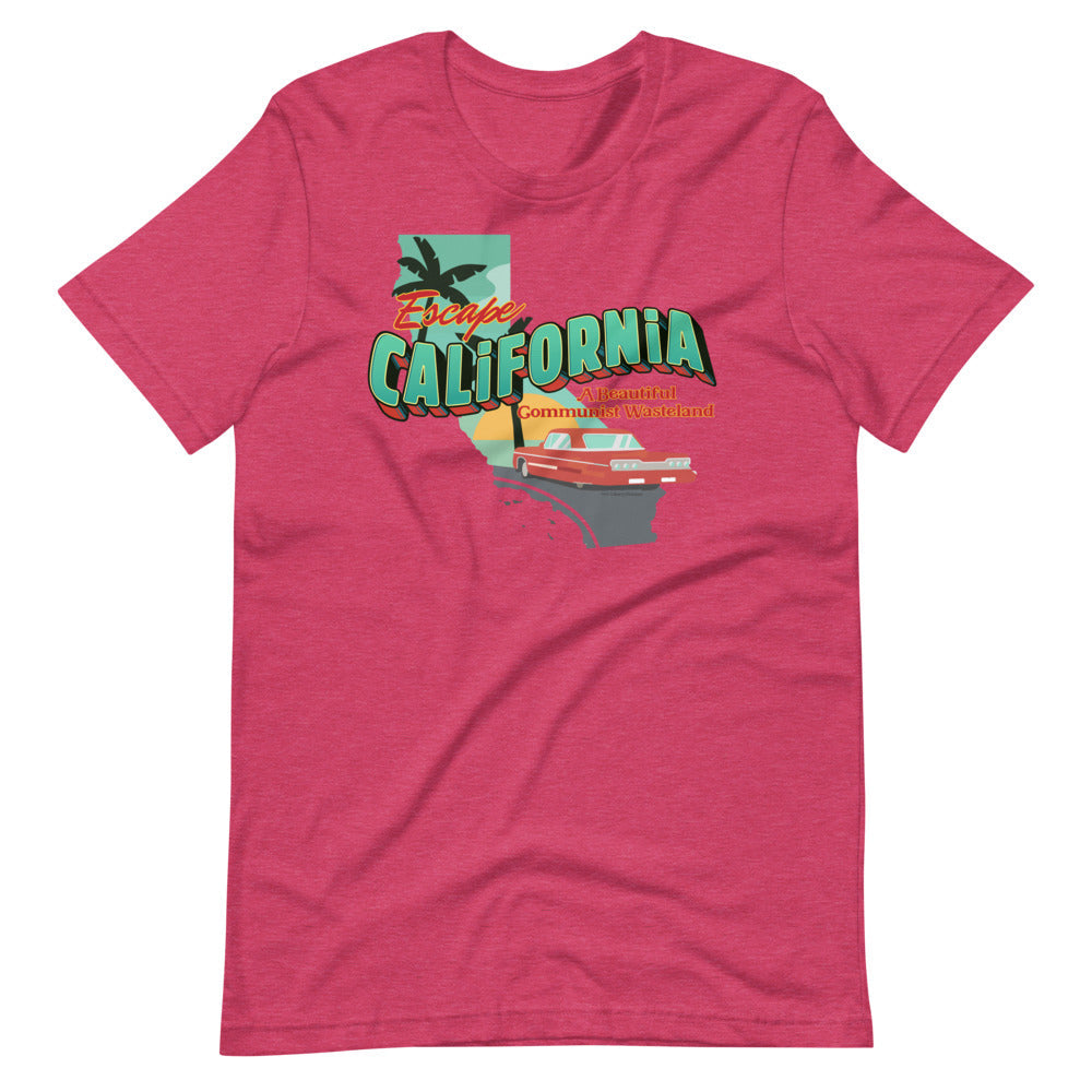 Escape California A Beautiful Communist Wasteland Short-Sleeve Unisex T-Shirt