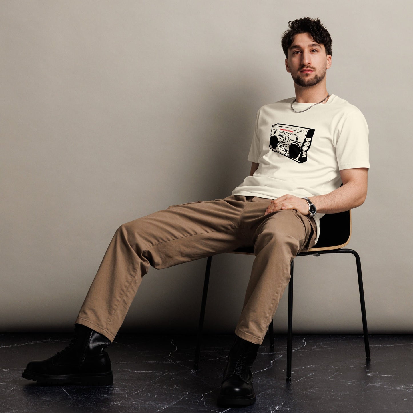 Boombox vintage premium t-shirt