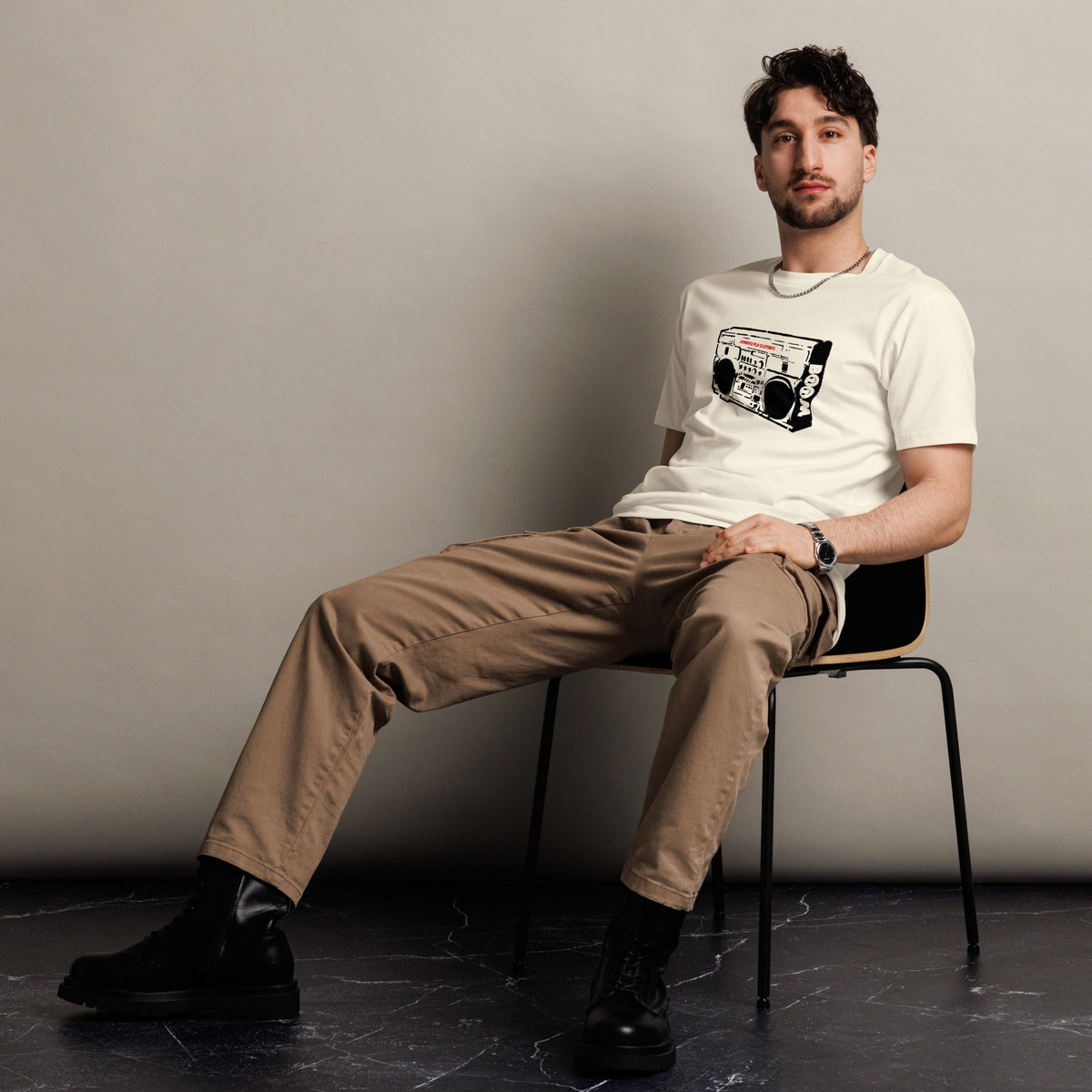 Boombox vintage premium t-shirt