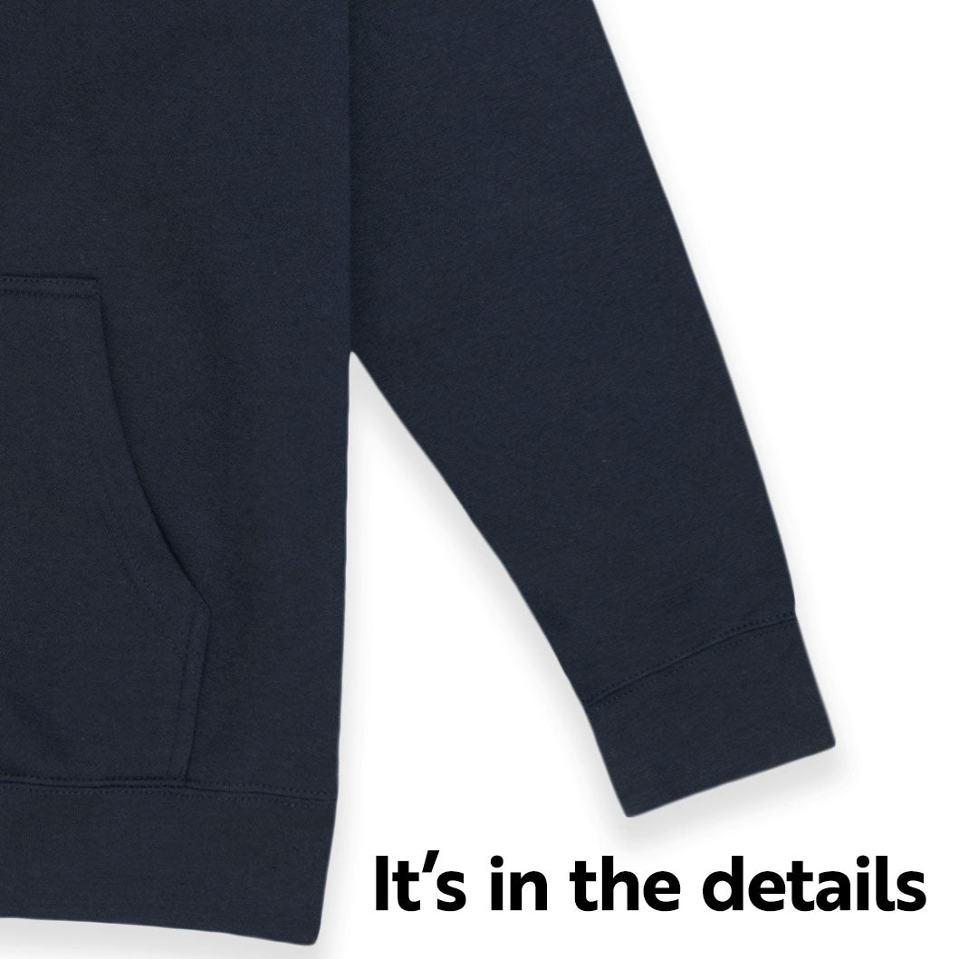 Thought Criminal Campaign Embroidered Unisex Hoodie