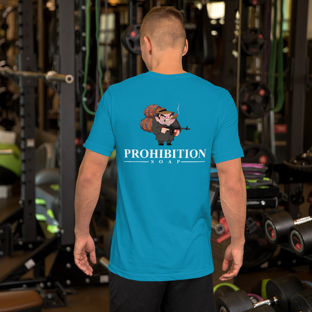 Cartoon Logo Dark T-Shirt, Unisex,