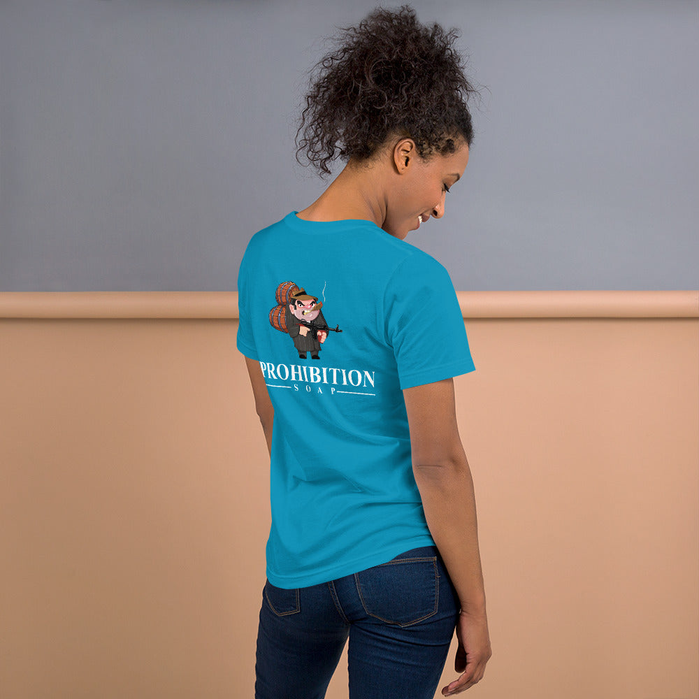 Cartoon Logo Dark T-Shirt, Unisex,