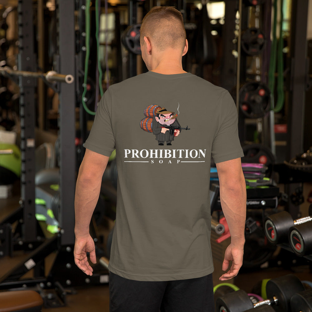 Cartoon Logo Dark T-Shirt, Unisex,