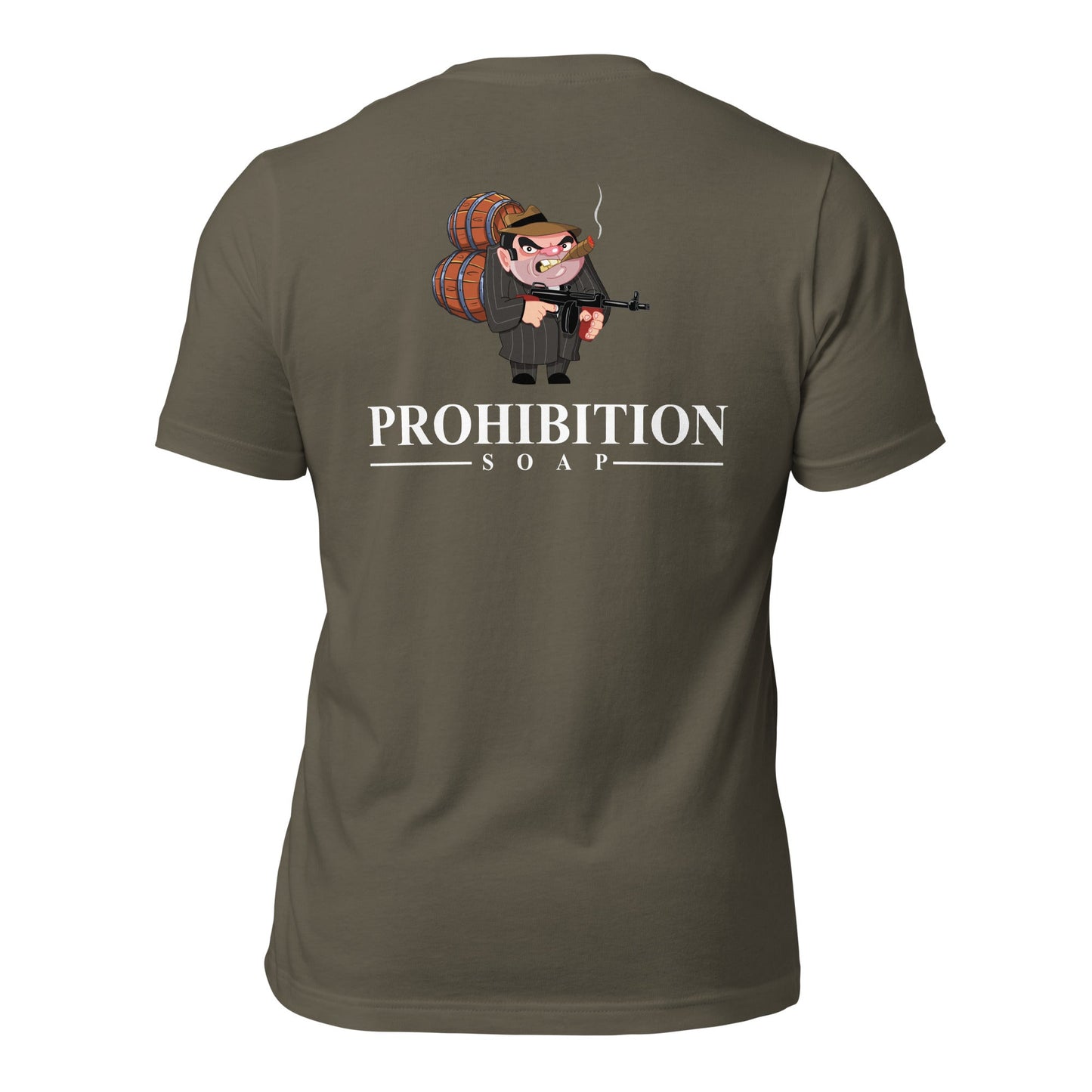 Cartoon Logo Dark T-Shirt, Unisex,