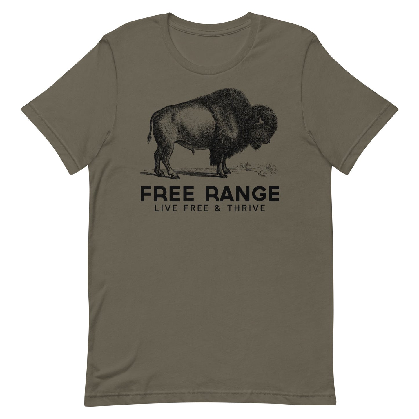 Free Range Short Sleeve Graphic T-Shirt