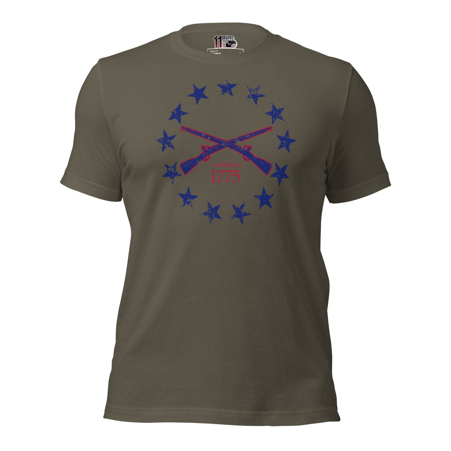 Betsy Ross Crossed Rifles