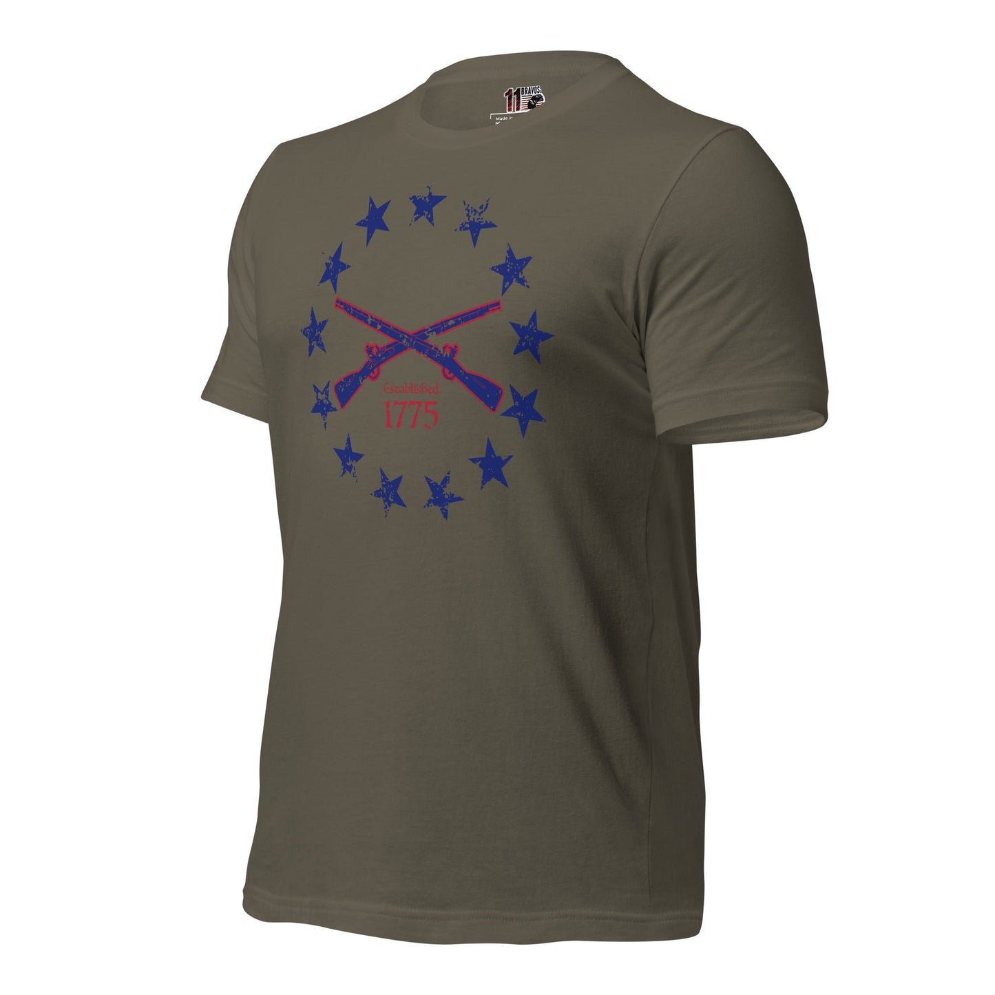 Betsy Ross Crossed Rifles