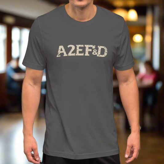 Against All Enemies Distressed Vintage T-shirt