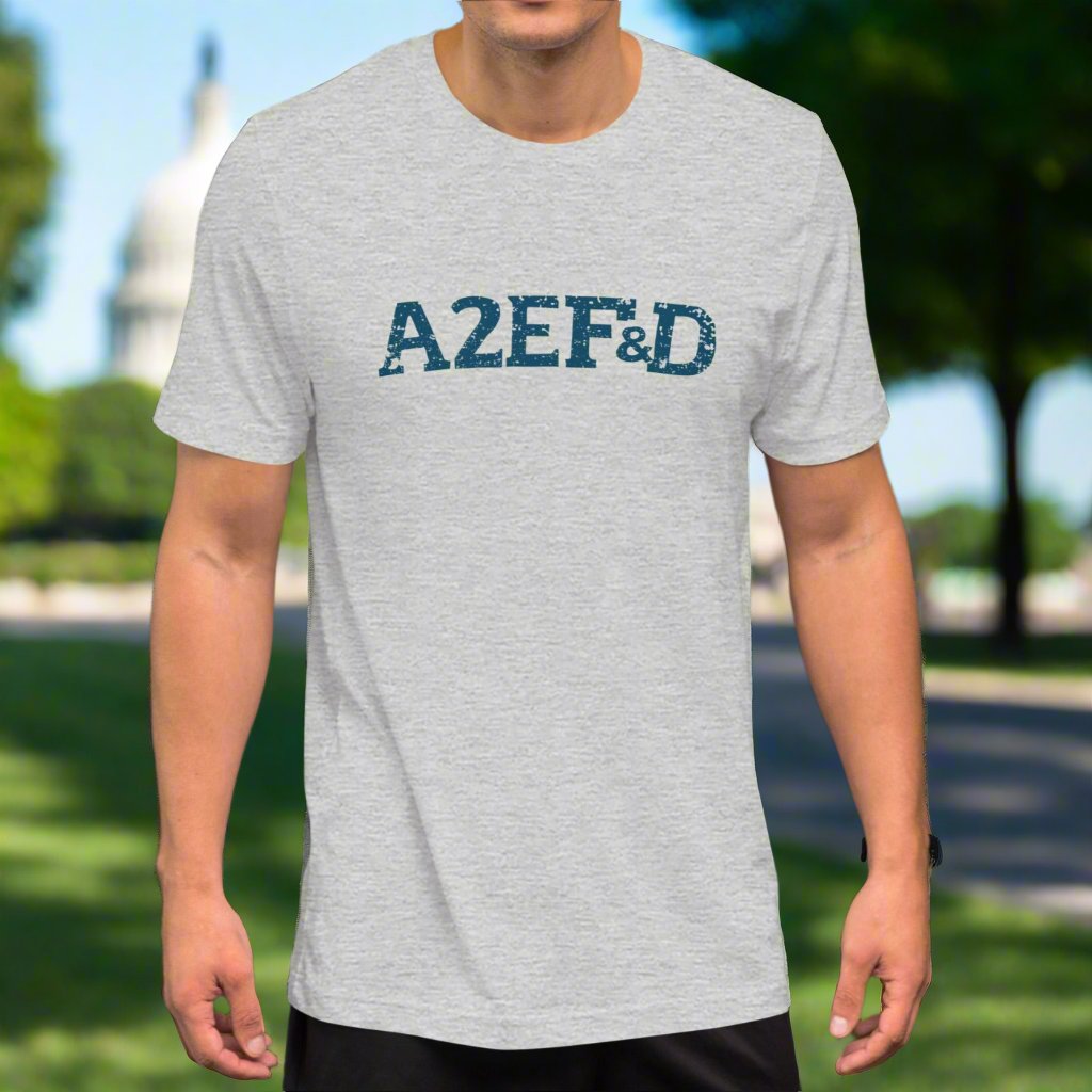 Against All Enemies Distressed Vintage T-shirt