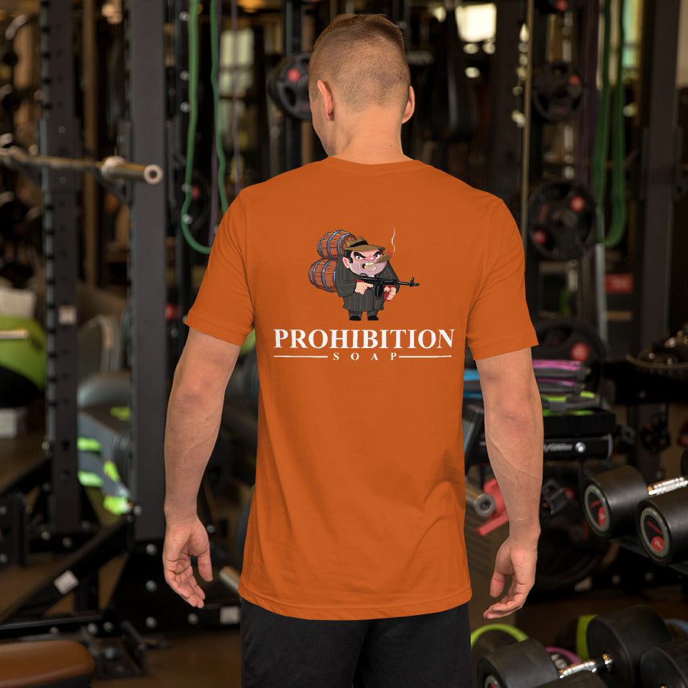 Cartoon Logo Dark T-Shirt, Unisex,