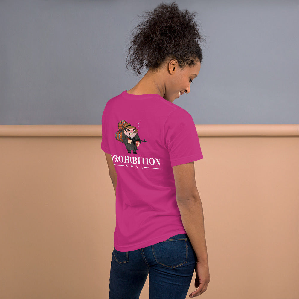Cartoon Logo Dark T-Shirt, Unisex,