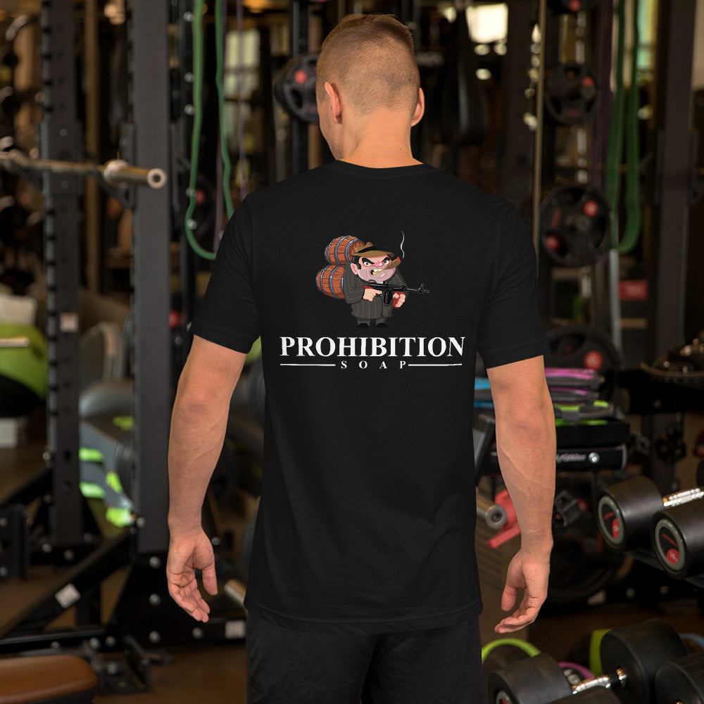 Cartoon Logo Dark T-Shirt, Unisex,