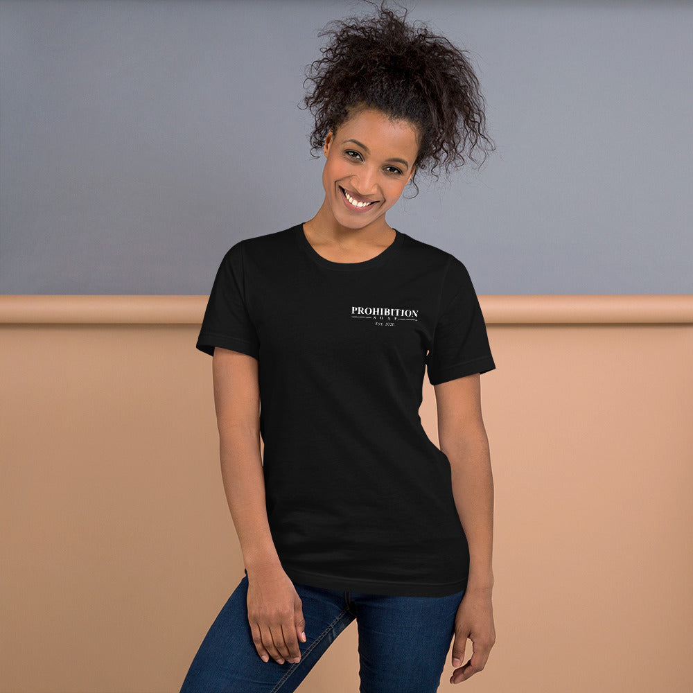 Cartoon Logo Dark T-Shirt, Unisex,