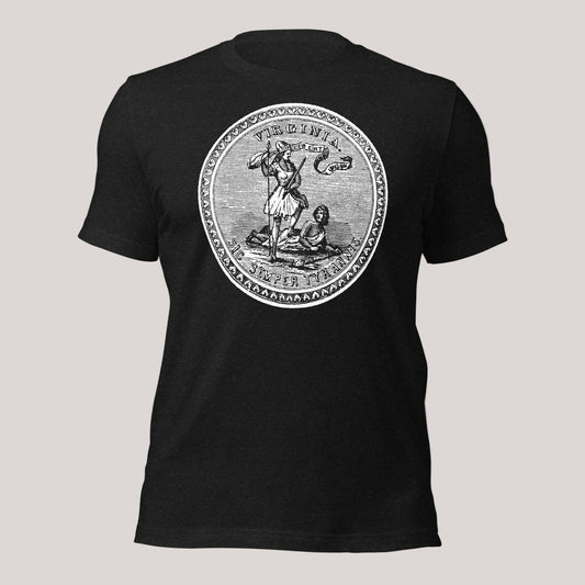 Sic Semper Tyrannis Virgina Great Seal T-Shirt
