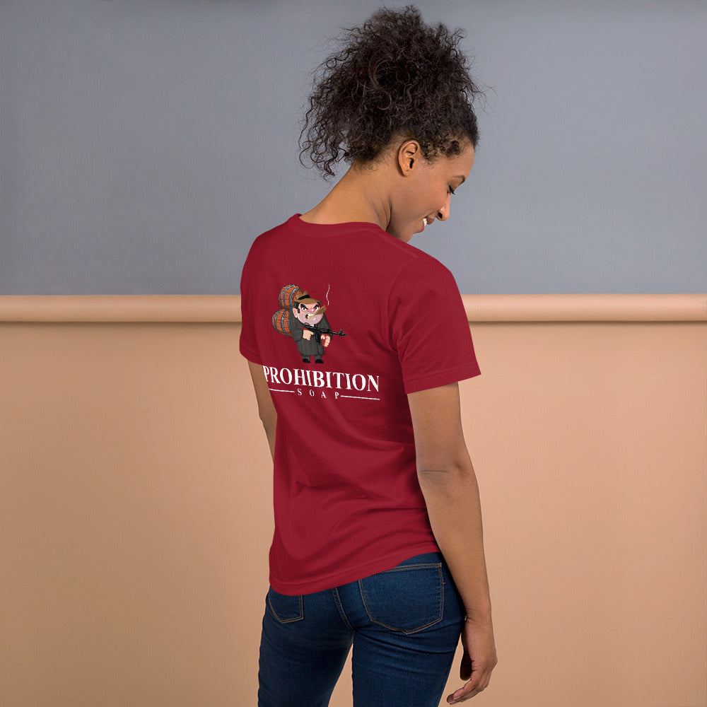 Cartoon Logo Dark T-Shirt, Unisex,