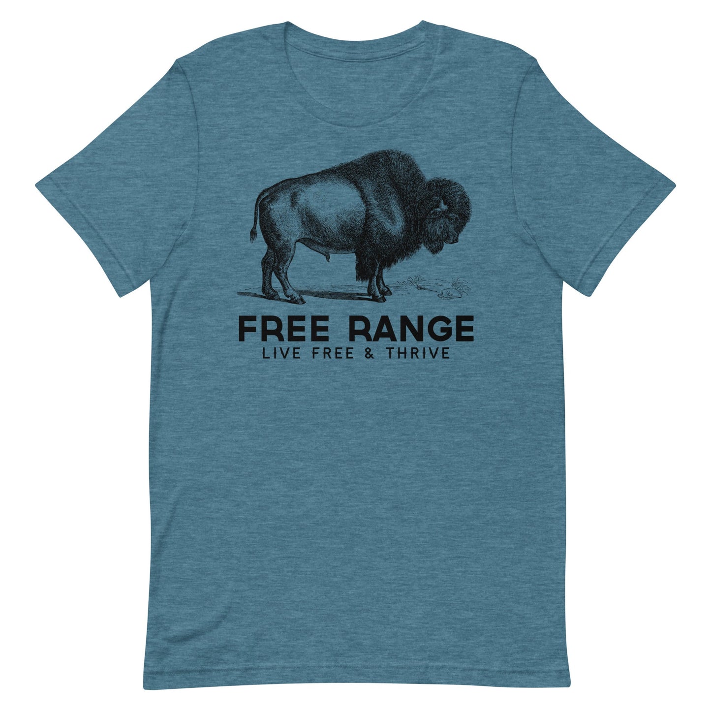 Free Range Short Sleeve Graphic T-Shirt