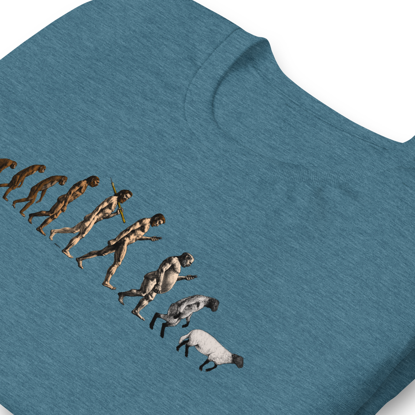 March of Devolution Sheeple T-Shirt