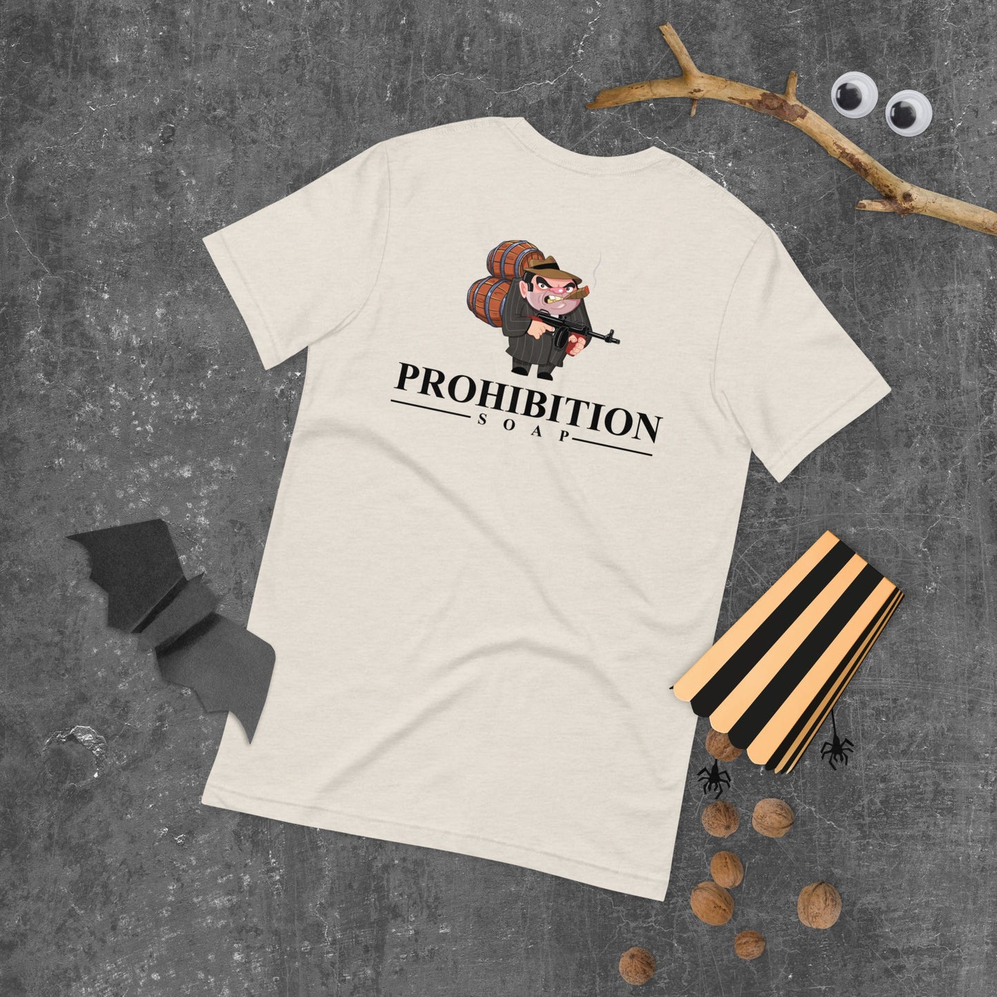 Cartoon Logo Light T-Shirt, Unisex,