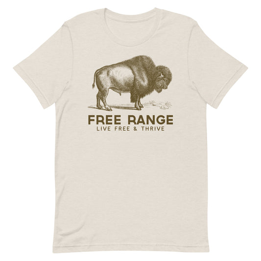 Free Range Short Sleeve Graphic T-Shirt