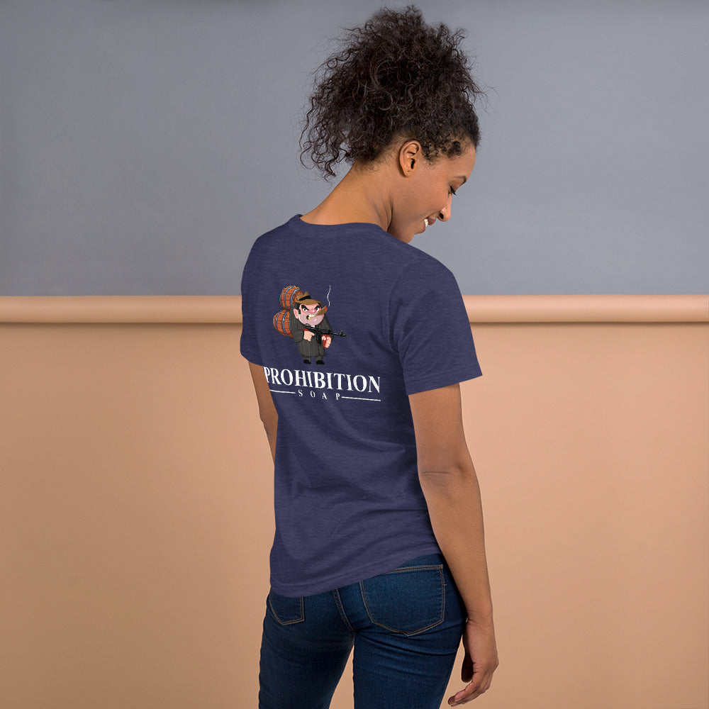 Cartoon Logo Dark T-Shirt, Unisex,