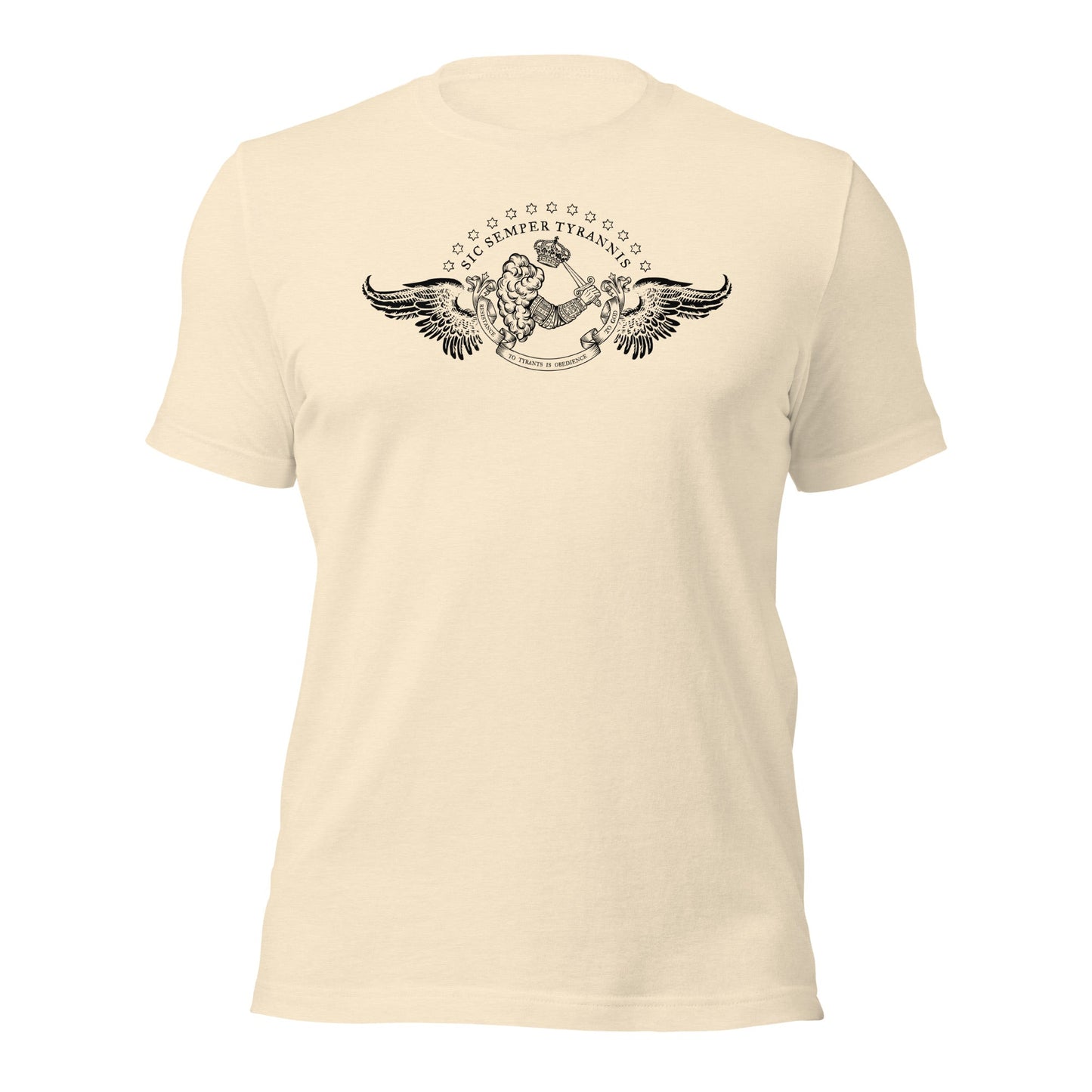 Resistance to Tyrants Gostelowe Battle Flag Men's Tee