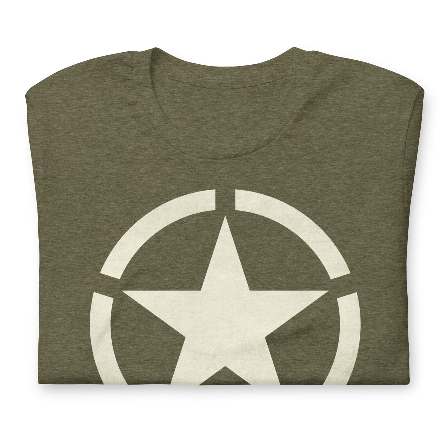WW2 Circled Star Graphic T-Shirt