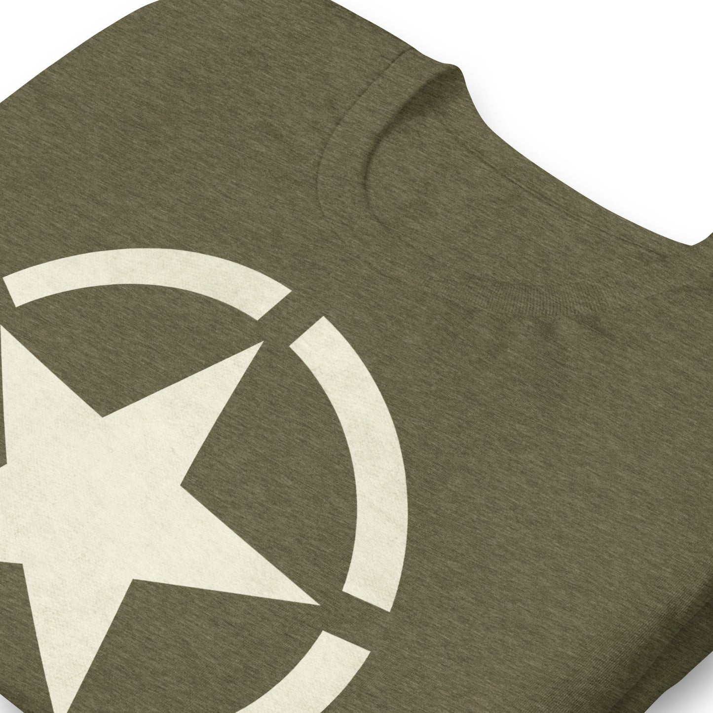 WW2 Circled Star Graphic T-Shirt